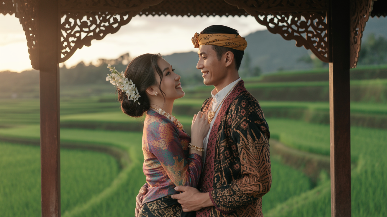 Inspirasi Prewedding Nusantara: 25+ Ide Foto Unik dengan Busana Adat Indonesia
