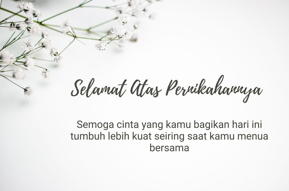 25+ Ucapan Pengantin Baru Simple & Tulus untuk Sahabat (2025)
